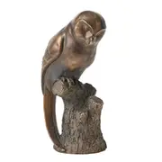 Pilbeam Living Resin Hera Sculpture Ornament Home/Office Decor Rustic Bronze