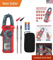 Versatile Digital Multimeter - Clamp Meter with AC/DC Voltage & Current Tester