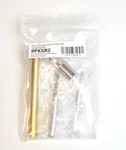 Seam Ripper Or Stiletto Handle Kit Wood Turning Lathe Woodturning Chrome or Gold