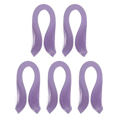 600pcs Quilling Strips Paper 3mm 39cm Origami Paper, Violet Purple