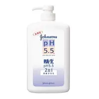 在飛比找樂天市場購物網優惠-嬌生pH5.5 二合一潤膚沐浴乳1000ML