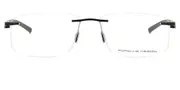 Porsche Design P8748 A0S1 Men's Glasses Black Size 58 - Private Health Rebate - Blue Light Block Available