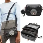 Mimco New Leather Bag Handbag Crossbody Turnlock Hip