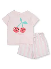Toddler Girl Tee And Short Set