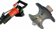 Granite Marble Wet Polisher V50 V60 profiler 2" 2-3/8" Full Bullnose router bit