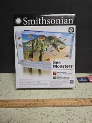 Smithsonian Prehistoric Sea Monsters Activity Kit, Arts & Crafts NOB free ship