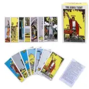 The Rider-Waite Tarot Deck with Guide book by Arthur Edward Waite 78 Cards