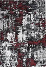 Millard 177 Light Grey Red Rug