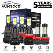 For Nissan Leaf 2015 2016 2017 Front LED Headlight Hi/Lo Beam + Fog Light Bulbs (for: Nissan)