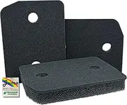JUMA Filter for Miele Sponge Filter 9164761 Fine/Coarse 207 x 157 x 30 mm Heat Pump Dryer Filter Condenser Dryer Filter Foam Base Filter Sponge (Set of 3)
