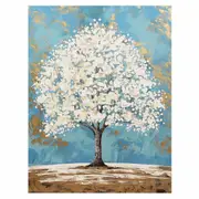 White Tree Canvas Print Wall art