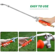 RV Water Heater Tank Rinser Adjustable Copper Tube Water Tank Flusher Car Water