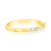 Luminesce Lab Grown Diamond Ring in 9ct Yellow Gold, M