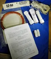 VAN GORDEN ENGINEERING HF SD-80 - 80M DIPOLE WIRE ANTENNA KIT w/ HI-Q 1:1 BALUN