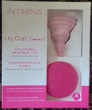INTIMINA 12 Hr Lily Cup Compact • Collapsible Menstrual Cup Reusable Size: A
