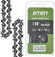 [8TEN] Full Chisel Chainsaw Chain 16 Inch .043 3/8 LP 55DL for Stihl MS 170 171 180 200 E140 Husqvarna