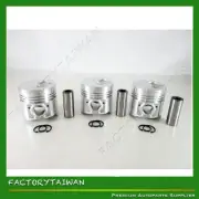 Pistons Set STD for ISUZU 3KR1 (100% TAIWAN MADE) x 3 PCS