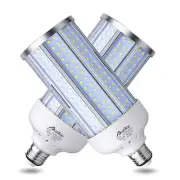 2-Pack（500W Equivalent） LED Corn Light Bulb 60W 6000 Lumen 6500K L