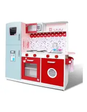[Keezi] Kitchen Play Set Pretend Cooking in Multi