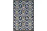Eco-friendly Reversible Outdoor Plastic Mat-Chatai PORT-Blue