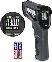Etekcity Infrared Thermometer Laser Temperature Gun -58°F 1130°F, Digital Laser IR Temp Heat Gun for Pool, Fridge, Engine, HVAC, Kitchen Cooking Accessories for Pizza Oven, Griddle, Meat