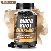 Maca Root 30 To 120 Capsules 10000 mg Black Red Yellow Maca Root