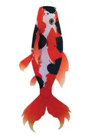 In the Breeze 5117 — Realistic Koi Fish Windsock-Hanging Outdoor Decoratio