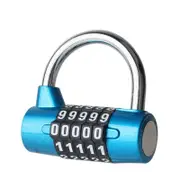 Door Cabinet Password Lock Five-digit Password Locker Locker Cabinet Door Lock blue