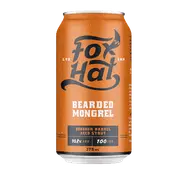 Fox Hat Bearded Mongrel Bourbon Barrel Aged Imperial Stout 375ml Can