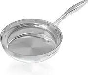 Sunhouse – 10 Inch / 26 cm High-Quality Stainless Steel Frying Pan, Tri-Ply Stainless Steel Construction, PFOA-FREE, Stay-Cool Handle, Induction Compatible with All Cooktops, Dishwasher Safe