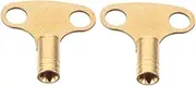 MUCKLILY Radiator Valve Key Metal Exhaust Valve Tool Durable Utility Key for Plumbing and Home Maintenance Compact Design for Easy Use and Storage for DIY Enthusiasts