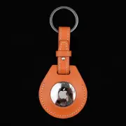 For Apple Air Tag Case Genuine Leather Case For Airtag Keychain Accessories Airt