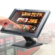 15/17" LCD Touch Screen Monitor POS Monitor USB VGA Retail Kiosk Restaurant Cafe