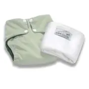 Pea Pods Reusable Nappy One Size Pastel Green