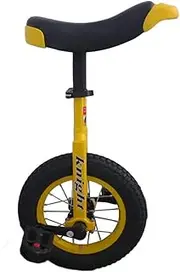 Small 12" Unicycle, Perfect Starter Beginner Uni-Cycle, for 5 Year Old Smaller Children/Kids/Boys/Girls, 4 Colors Optional (Color : Green, Size : 12 Inch Wheel) Durable TDF