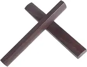 30cm Ebony Wood Paperweight Calligraphy Tool Elegant Design for Office Home