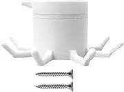 Utensil Under Cabinet Holder - Utensil Holder for Kitchen Counter | Rotating Kitchenware Hook Under Cabinet | Stainless Steel Kitchen H0lder Hangers | Towel Bag Chopping Board Spatula Spoon