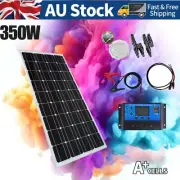 12V 350W Solar Panel Complete Kit Home Caravan Camping Charging 30A Controller
