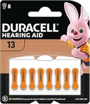 Duracell Hearing Aid HA13 8 Pack Batteries