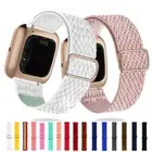 Nylon Band Woven Watch Strap Band Wristbands For Fitbit Versa 4 / Fitbit Sense 2