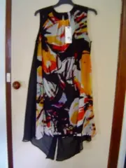 Quality Sue BNWT!! LINED TAKING SHAPE PETITES s/less DRESS Plus size 16P