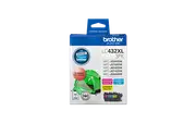 Brother LC432XLPK3 COLOUR VALUE PACK - UP TO 1500 PAGES