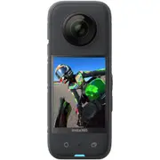 Insta360 X3 360 Waterproof Action Camera 5.7K Dual-Lens - 360 Auto-Stitched Capture - 33 Waterproof with No Housing Required [6970357853922]