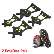 Climbing Covers Grips Crampons Snow Shoes Spikes Cleats Anti-Skid Ice Gripper