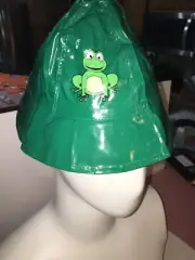 Green Frog Rain Hat Brand New-SHIPS N 24 HOURS