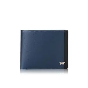 【BRAUN BUFFEL 德國小金牛】台灣總代理 泰德 5卡透明窗皮夾-海藍色(BF393-316-OC)