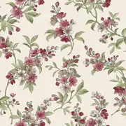 Cottage Chic Ramabe Edra Wallpaper Galerie Red