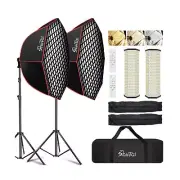 Softbox Photography Lighting Kit,37" Octange Softbox Lighting Kit with Honeyc...