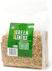 Chef's Choice All Natural Green Lentils 1 kg