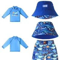 在飛比找蝦皮購物優惠-UV SKINZ抗UV海灘帽-好市多☀️雙面4-7歲童可帶